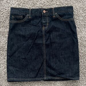 GAP Dark Blue Denim Skirt